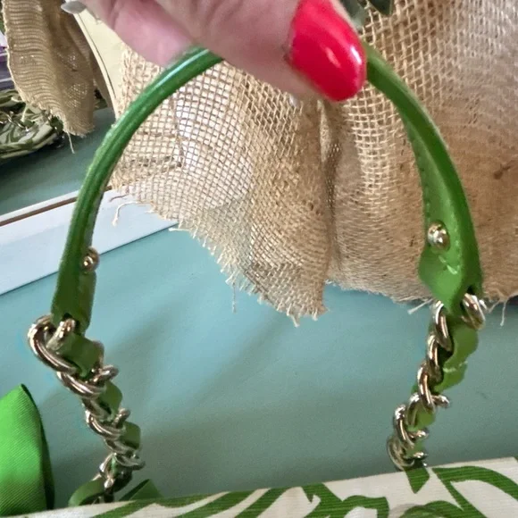 Kate Spade Palm Fronds Canvas Tote - Picture 9 of 11